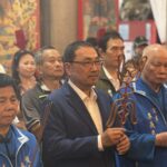 恭祝瑤池金母聖誕千秋 侯友宜赴新莊參拜 祈求百姓安居樂業