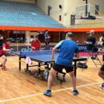 基隆市府員工桌球比賽火熱開打　上百名參賽選手同場較勁