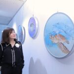 輝映古今-邱素美工筆畫師生展基隆開展 傳統筆墨交織當代美學