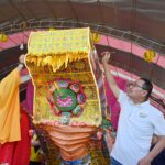 淡水河河祭路祭法會　侯友宜為龍王船、西方船點睛　為民祈福