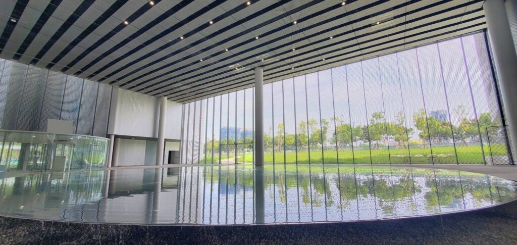 揭開「台中綠美圖」建築面紗！　全台最輕巧、穿透感十足的藝術地標即將登場