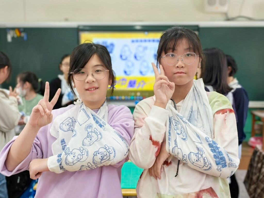 北市推防災教育　首創「防災巾」教材強化校園韌性