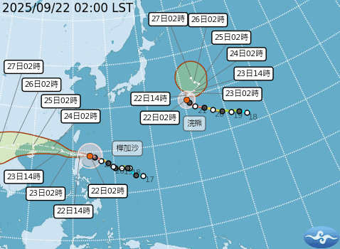 強颱樺加沙影響 臺東縣蘭嶼、綠島地區明(22)日全天停班課-其餘正常班課