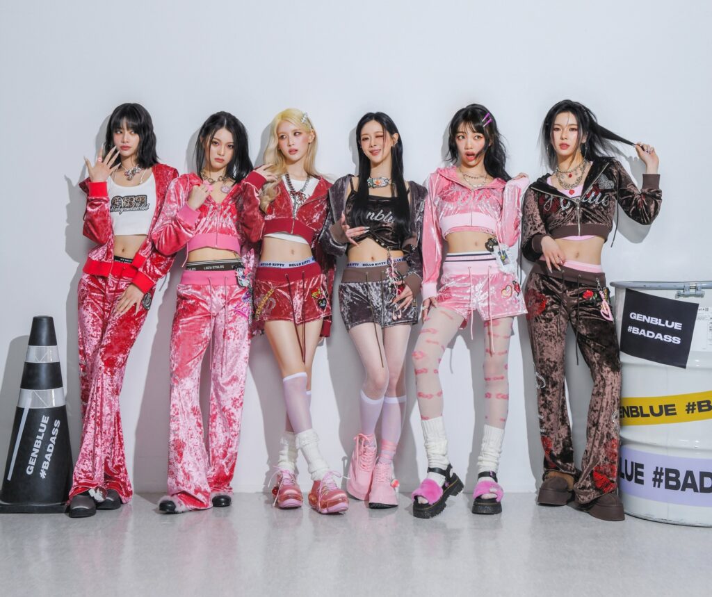 genblue幻藍小熊高唱新歌-變身校園y2k跩妹開趴塗鴉公然「使壞」