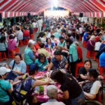 台北大橋頭文化祭登場　戲棚下辦桌重溫米食人情味