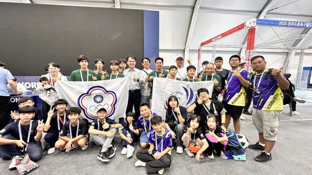 狂賀！臺北代表隊勇奪世界盃冠軍　fida無人機足球賽大放異彩