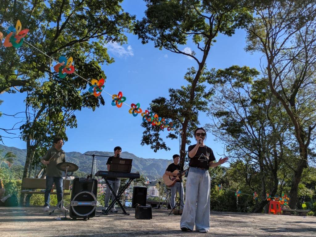 基隆堵南「後山音樂派對」百人同樂　點亮荒蕪公園譜寫溫馨樂章