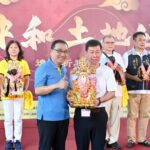 中和區土地公遶境祈福　侯友宜祈求國泰民安、蓬勃發展
