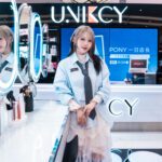 韓國彩妝美女-pony-現身-unikcy-dream-plaza-門市擔任一日店長
