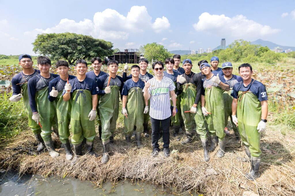 守護城市綠肺　臺北興富發棒球隊落實生態永續