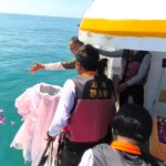 中彰投苗雲聯合海葬梧棲漁港啟航　19名先行者安息大海