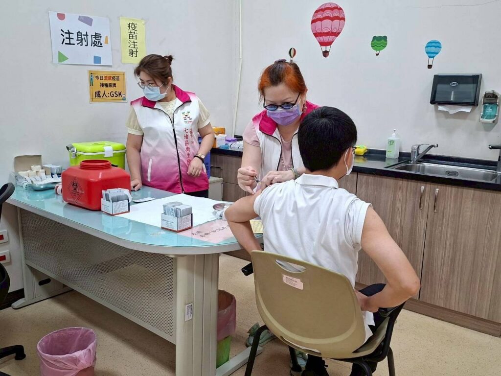 基隆流感疫苗開打　首日逾4千人接種熱烈響應