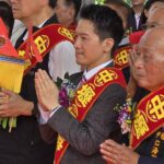 中壢仁海宮200年醮壇動土　何志偉溫馨「送暖」祝好孕到