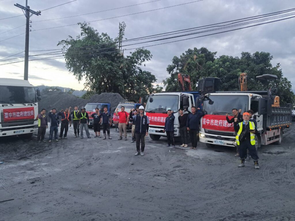 同島一命! 台中隊接力投入花蓮救災任務-堅定守護災區傳遞希望