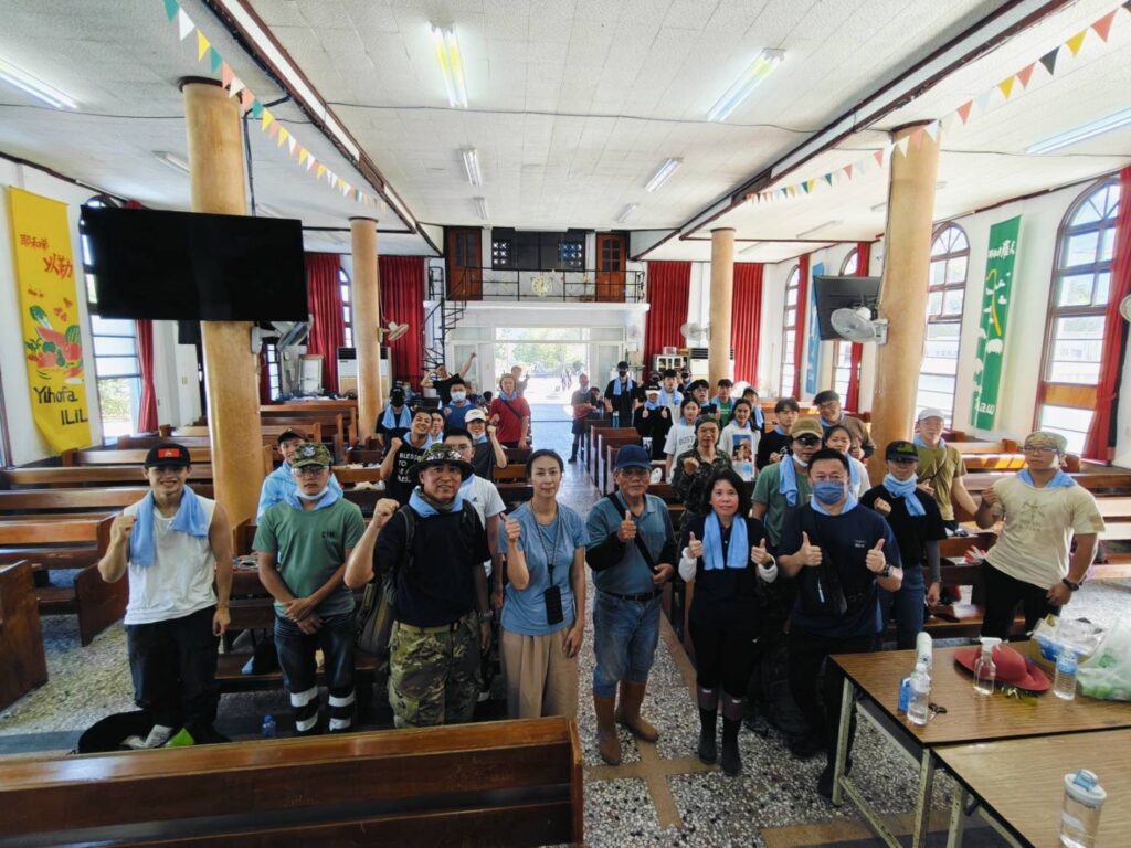 中原大學支援馬太鞍災後復原　中秋連假號召120人次前進災區