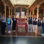 安平開台天后宮獲贈紅木「頂下桌」神明桌