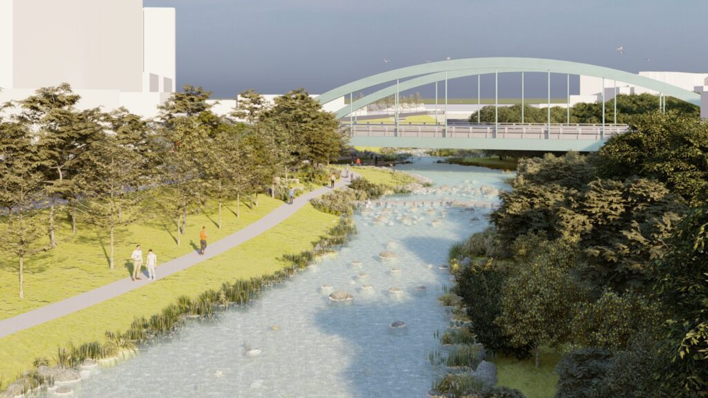 大智排水水環境摘下金石首獎　水環境營造規劃再獲肯定