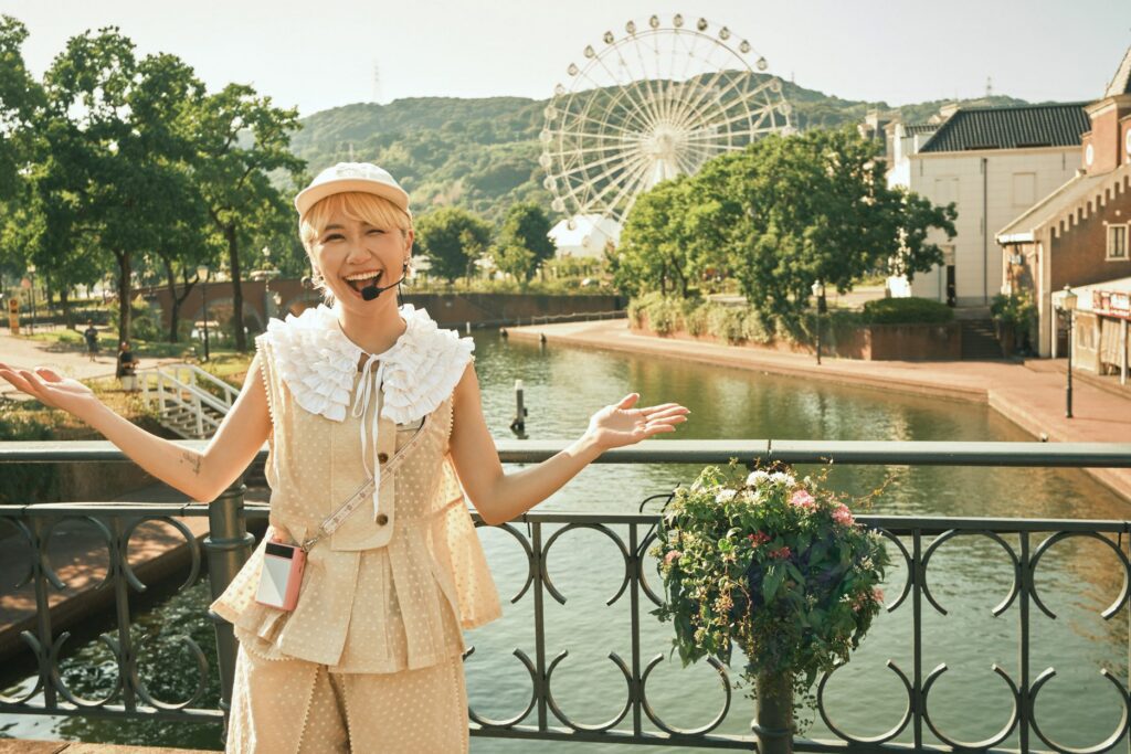 「新娘子」lulu-黃路梓茵夢想成真-如願到日本長崎豪斯登堡拍攝mv