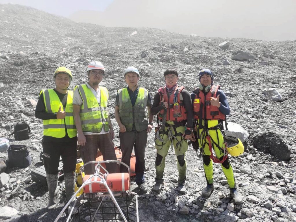 成功大學與日方攜手布設新型水位觀測系統　強化馬太鞍溪堰塞湖防災監測