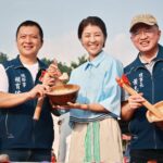 慶祝國慶　南投千人擂茶香