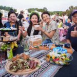 南投茶博馬拉桑野餐趣　許縣長與民眾同歡