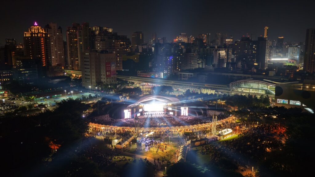 2025搖滾台中熱力落幕　兩日逾18萬人潮-新聞局長：秋日最強音浪在台中！