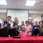 重陽同歡送暖　黃副市長訪神岡據點百歲長青模範生　