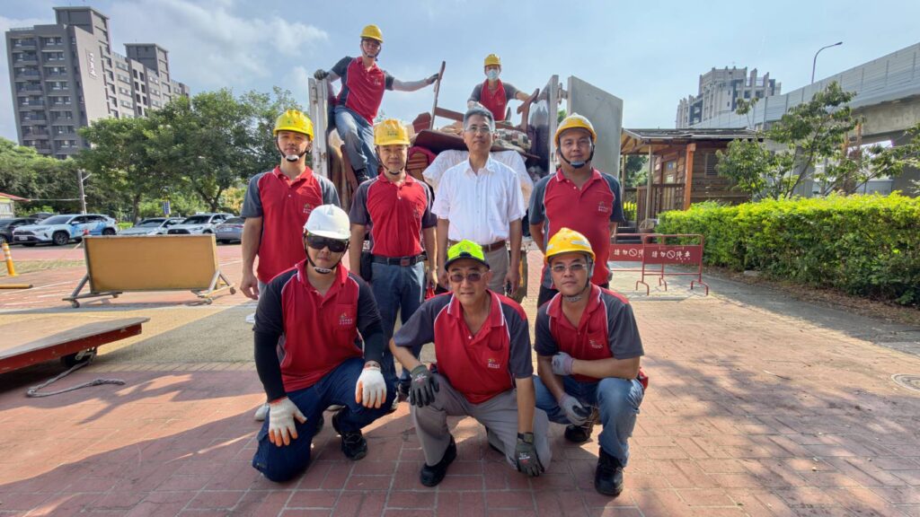 花蓮災民call-in寶之林 家具超人滿載希望再度出發