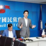 輝達總部落腳何處？-蔣萬安向藍黨團說明重大議案