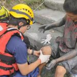 奔赴花蓮堰塞湖災區　嘉基急診醫師黃漢群與特搜隊並肩生死救援