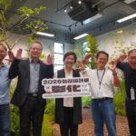 王惠美現身田尾花田集市　推廣「花鄉」設計魅力