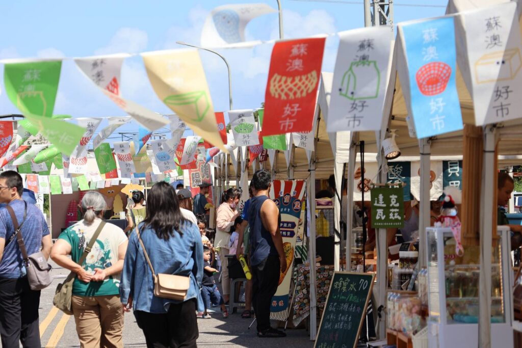 蘇澳好市雜糧市集開賣　鎮長化身一日雜糧冰店掌門人