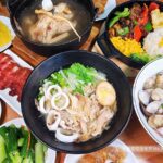 桃園藝文特區美食「金小蔥雞湯米粉」主打每日現熬黃金湯頭、高cp值海陸雙享