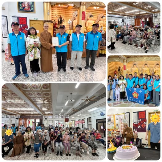 歡笑愛心協會溫情送暖　歌舞齊賀生日會　吳文吉理事長感謝蘭陽仁愛之家　用心照護長者福祉