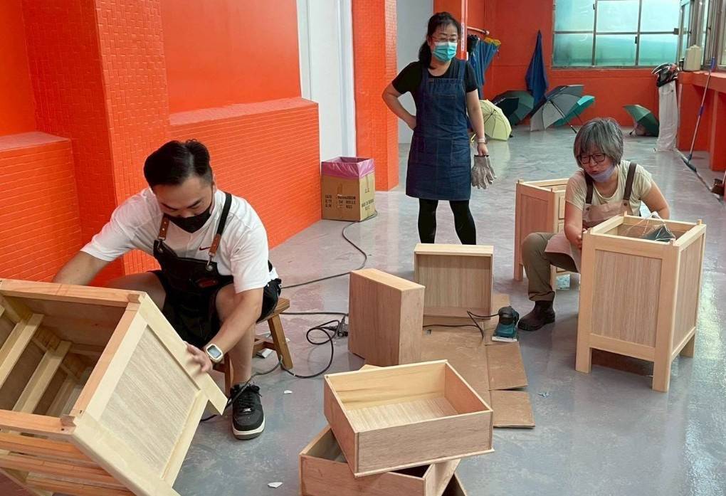 文創美學帶動就業　基隆推「創意木作與多媒材應用」職訓課程