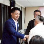 蔣萬安拜會民進黨團說明重大法案　議員關切輝達進駐進度