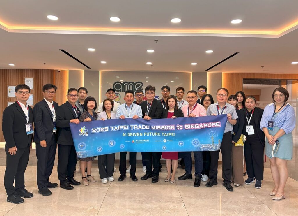 臺北ai能量閃耀新加坡科技週　促成2,500萬美元潛在商機