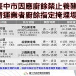 回收廚餘不漏接-民眾配合減量瀝水　中市開放掩埋場啟動廚餘堆肥去化措施