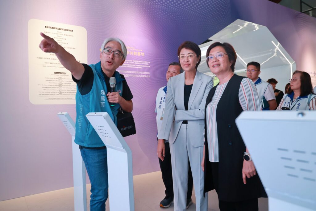許淑華參訪彰化台灣設計展 交流城市發展經驗
