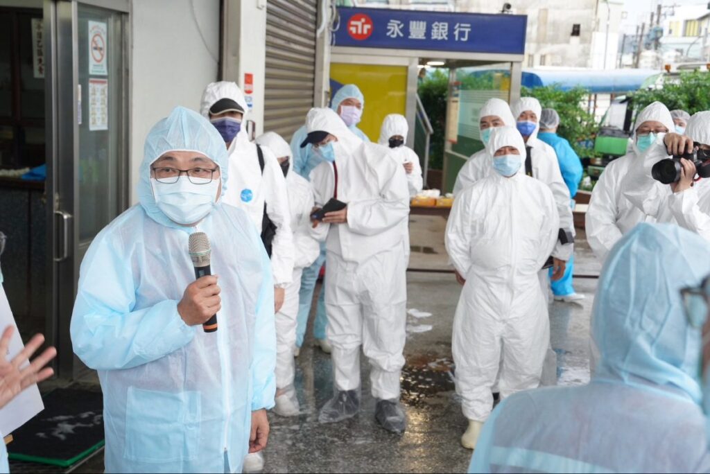 侯友宜親督軍　宣示：不讓非洲豬瘟跨過新北防線