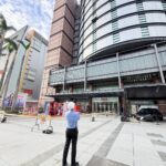 新光三越百貨外牆燈箱破損　中市府要求限期改善-今早修復完成