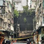 豪雨釀社區擋土牆坍塌急撤108人　侯友宜勘災：盡速恢復居民正常生活