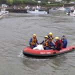 高風險水域救援實兵演練　中正潮境公園救溺演練強化救災應變
