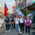 喚醒被遺忘的節日　台灣民眾黨高市黨部車掃慶光復節