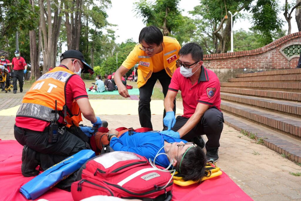 嘉基聯手消防單位　實戰驗證災難應變力與醫療韌性