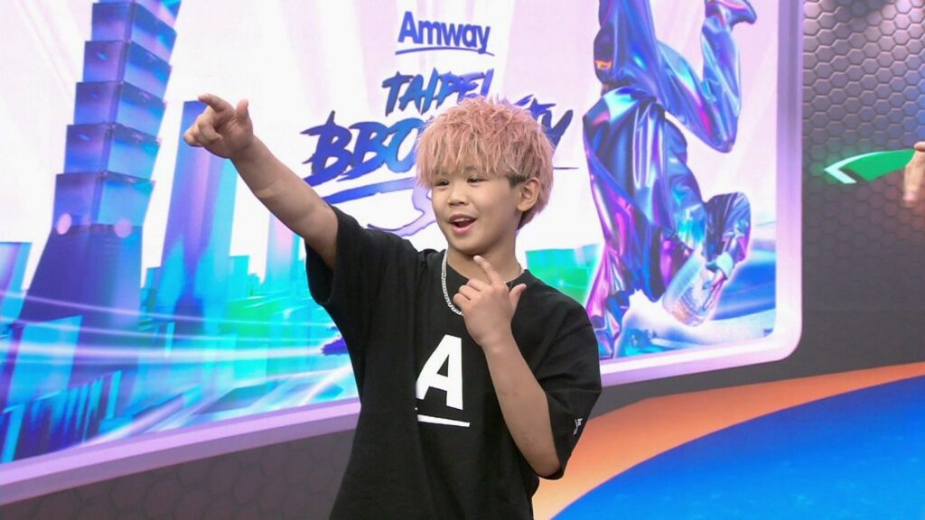 10歲霹靂舞神童nana登《舞夠瘋-安麗盃世界霹靂舞大賽》展現breaking精神