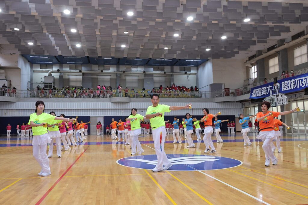 全國柔力球錦標賽基隆登場　上千選手齊聚海大共享力與美的饗宴