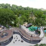 鰲峰山「谷溜遊戲場」工程衝進關鍵里程碑！　全國最多溜滑梯遊具即將進場！