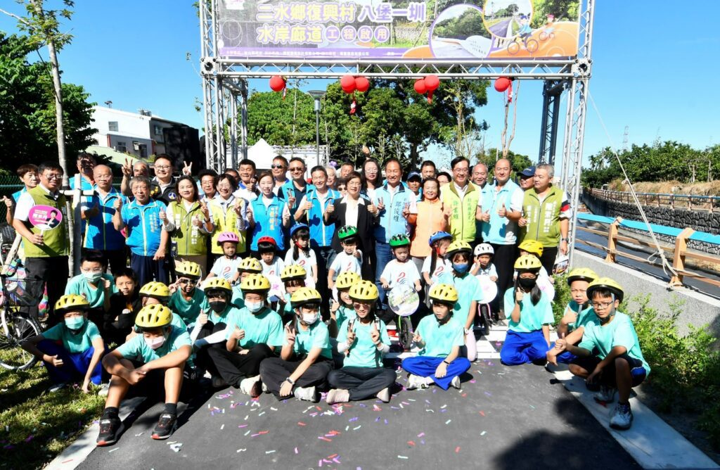 打通八堡一圳29公里水岸廊道斷點　二水鄉硯墨之道正式啟用