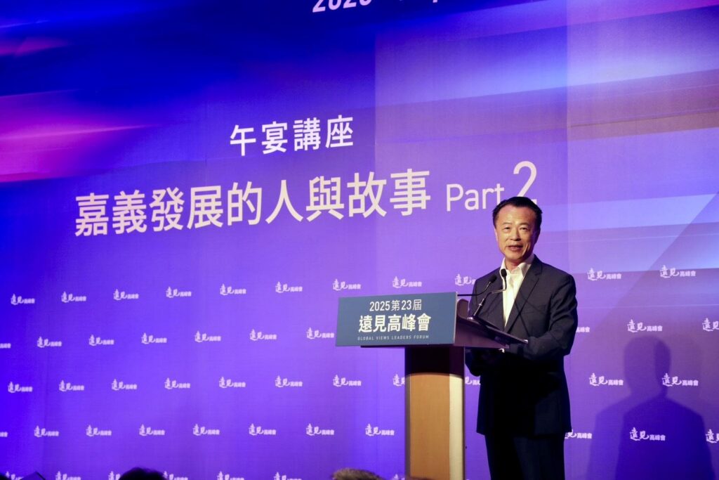 2025-遠見高峰會　翁章梁分享嘉義發展的人與故事